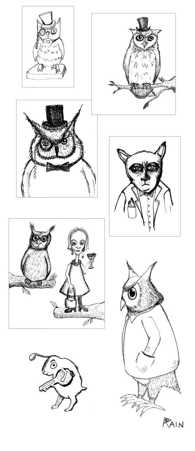 sketch and release drawings